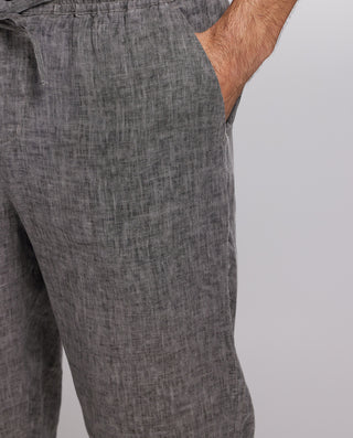 AIMER MEN Linen Blend Casual Pants Relaxed Fit