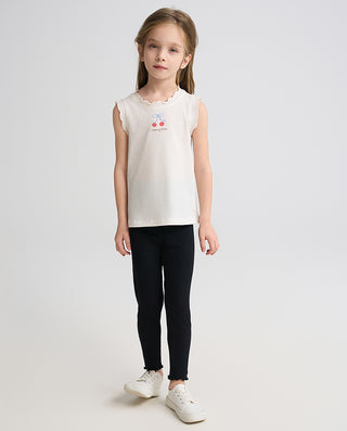 AIMER KIDS TrueMilk Fiber Girls' 9/10 Leggings AK182H941
