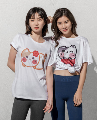 AIMER KIDS Unisex Custom Short-Sleeve T-Shirt – Personalized Cotton Family Tee AK3811652