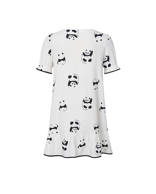 AIMER KIDS True Milk Girls’ Short-Sleeve Nightdress AK144L041