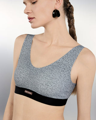 AIMER CHUANG Round-Neck Wireless Camisole Bra