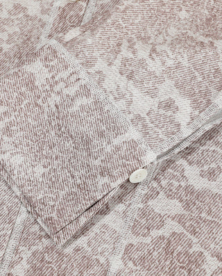 AIMER CHUANG Long Sleeve Collared Lounge Shirt