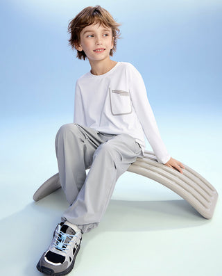 AIMER KIDS Breathable Cool-FeeLing Pants for Boys