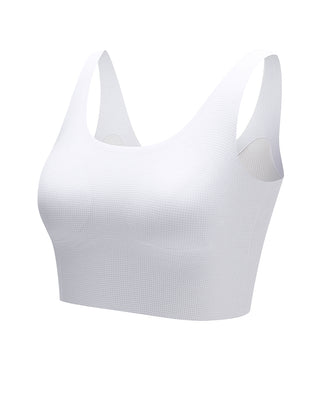 AIMER JUNIOR Stage 1st Ice Touch Mesh Crop Top