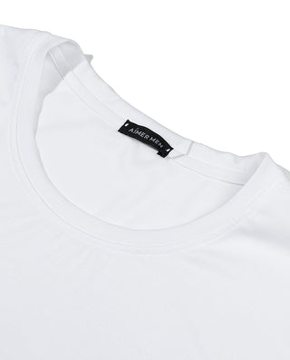 AIMER MEN  Crew Neck  Short Sleeve Top
