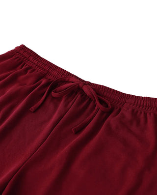 Aimer Men Loungewear Notched Collar Cardigan & Pants Set NS43M601