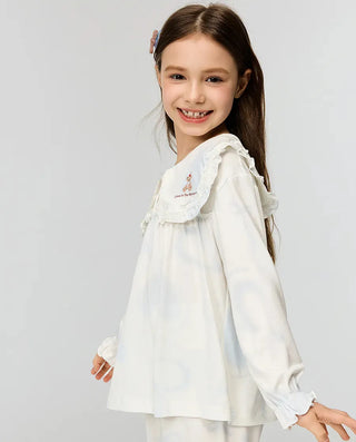 Aimer Kids Milk Fiber  Pajama Top For Girls AK141J462