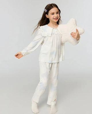 Aimer Kids Milk Fiber  Pajama Top For Girls AK141J462