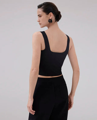 Aimer Chuang Square Neck Wireless TankCA721891