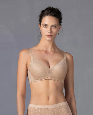 AIMER BODY Cooling Wireless Bra 3/4 Cup Medium Padded Bra
