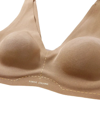 Aimer CHUANG V-Neck Soft-Support Bra Top
