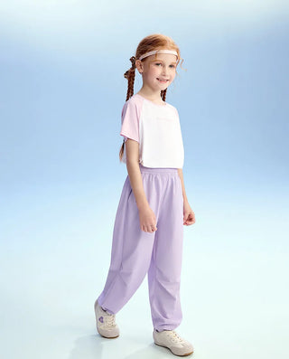 AIMER Hollow Out Breathable Casual Trousers