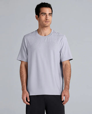 Aimer Men Crew Neck Short Sleeve T-shirt NS41L932