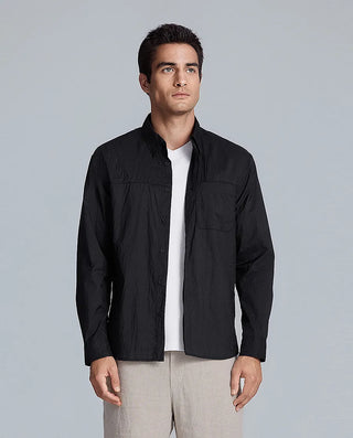 AIMER MEN  Outdoor Lightweight Cardigan  Long Sleeve Top