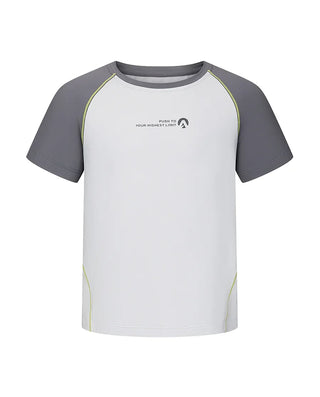 AIMER Light Stretch Short  Sleeve Top