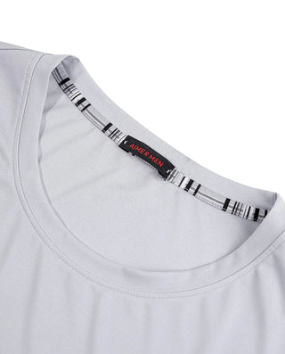 Aimer Men Silky  Crew Neck Short Sleeve NS41K871