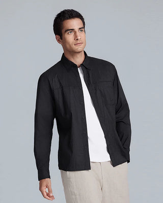 AIMER MEN  Outdoor Lightweight Cardigan  Long Sleeve Top