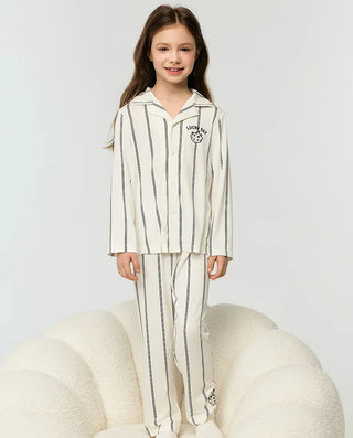 Aimer Kids Milk Protein Cardigan Long Sleeve Top AK341J521