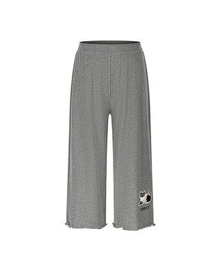 Aimer Kids Girls Cropped Wide-Leg Pants AK142J551