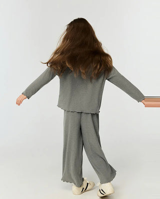 Aimer Kids Long Sleeve Cardigan Top AK141J551