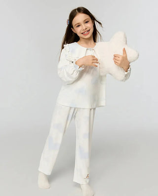 Aimer Kids Milk Fiber  Pajama Top For Girls AK141J462
