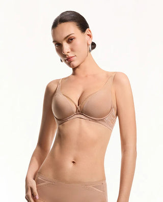 Aimer Split 3/4 Wireless Thin-Padded Full Cup Bra AM17C523